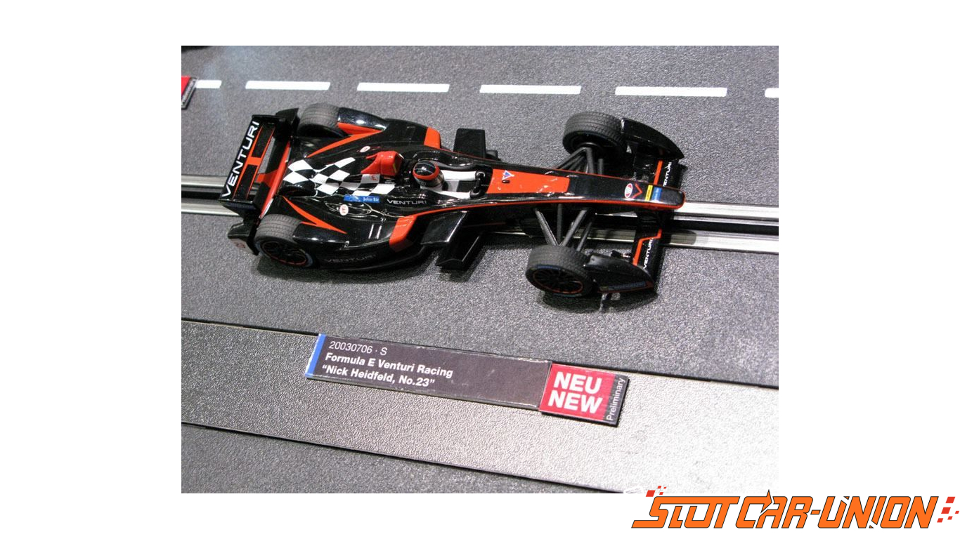 Nick Heidfeld 1:32 slot car 27503 Carrera Evolution Formula E Venturi Racing 