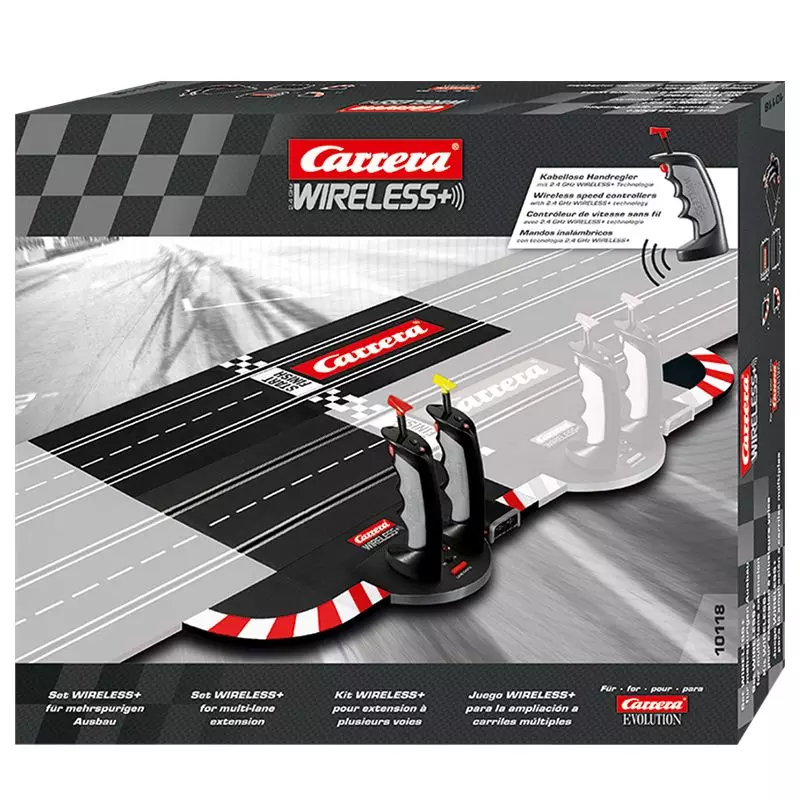 Carrera Evolution 10118 WIRELESS+ Set pour extension à plusieurs voies