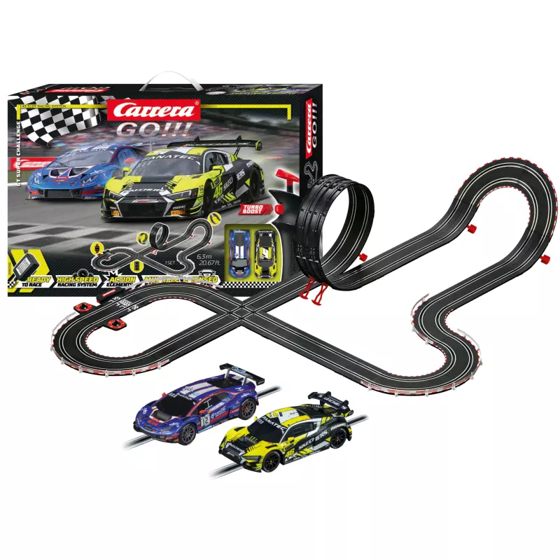 Carrera GO!!! 62563 GT Super Challenge Set - Slot Car-Union