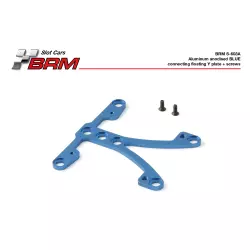 BRM S-603A Aluminum anodised BLUE connecting floating Y plate + screws