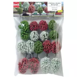 Busch 6484 Blooming trees 70-125mm x16