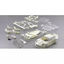 Scaleauto SC-3612 Porsche 991 Kit Carrosserie Blanc complet