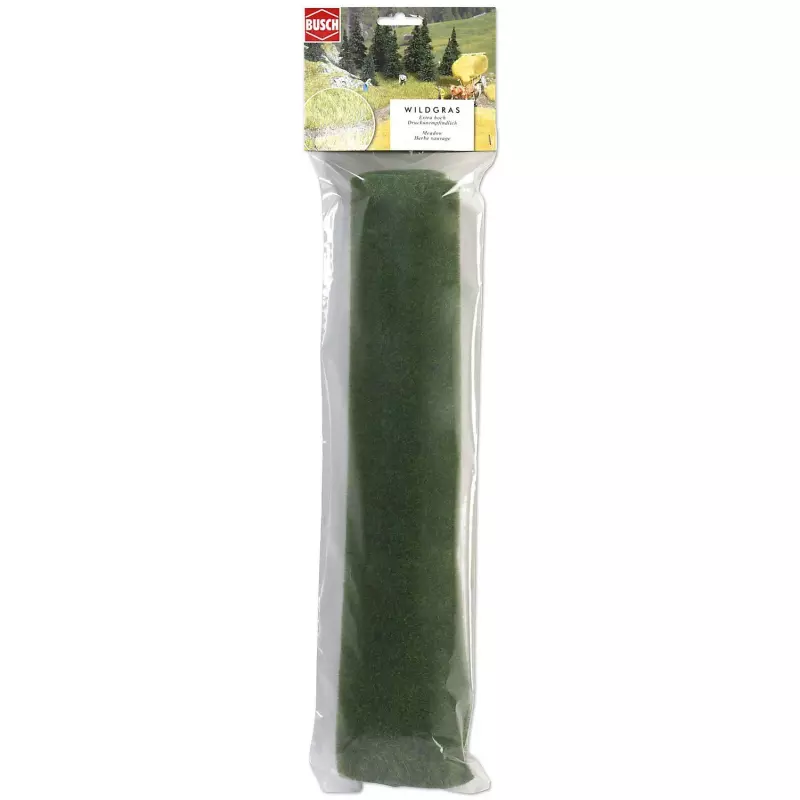 Busch 7210 Tapis de verdure (Tapis de décor) vert foncé 50 x 40