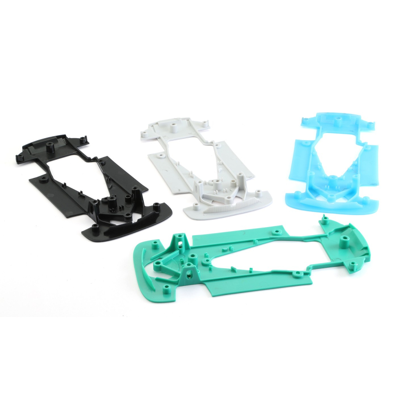  NSR 1604 Mercedes AMG GT3 Soft Blue Chassis for tria anglew/inline/sidewinder setup