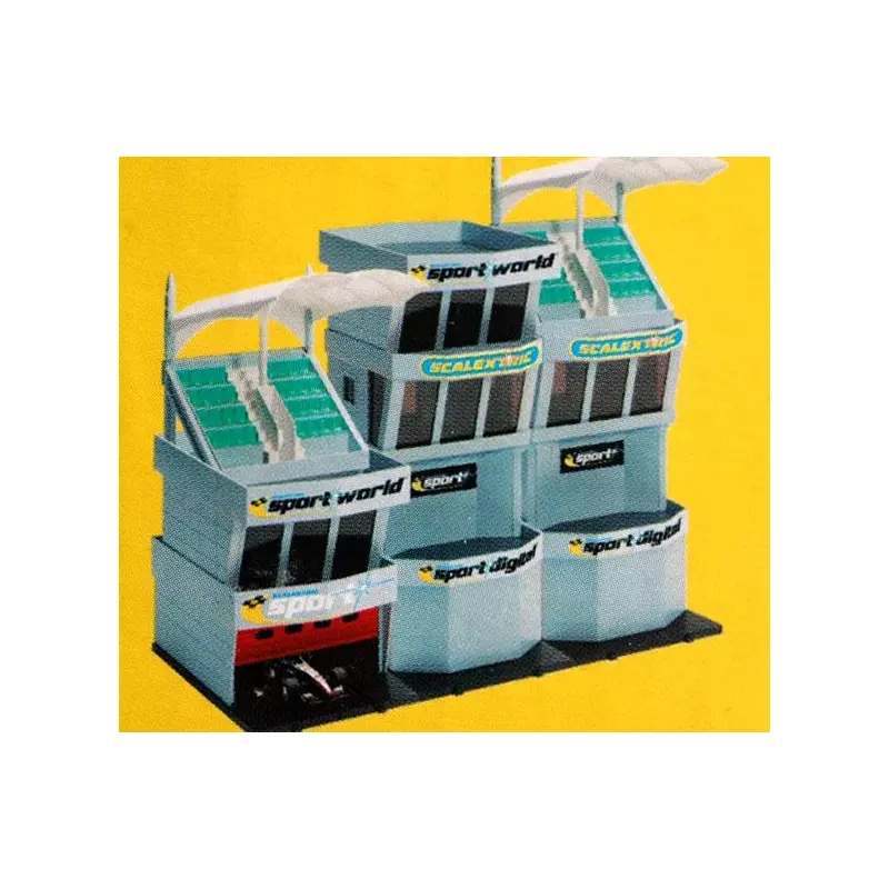 Scalextric pit sales garage