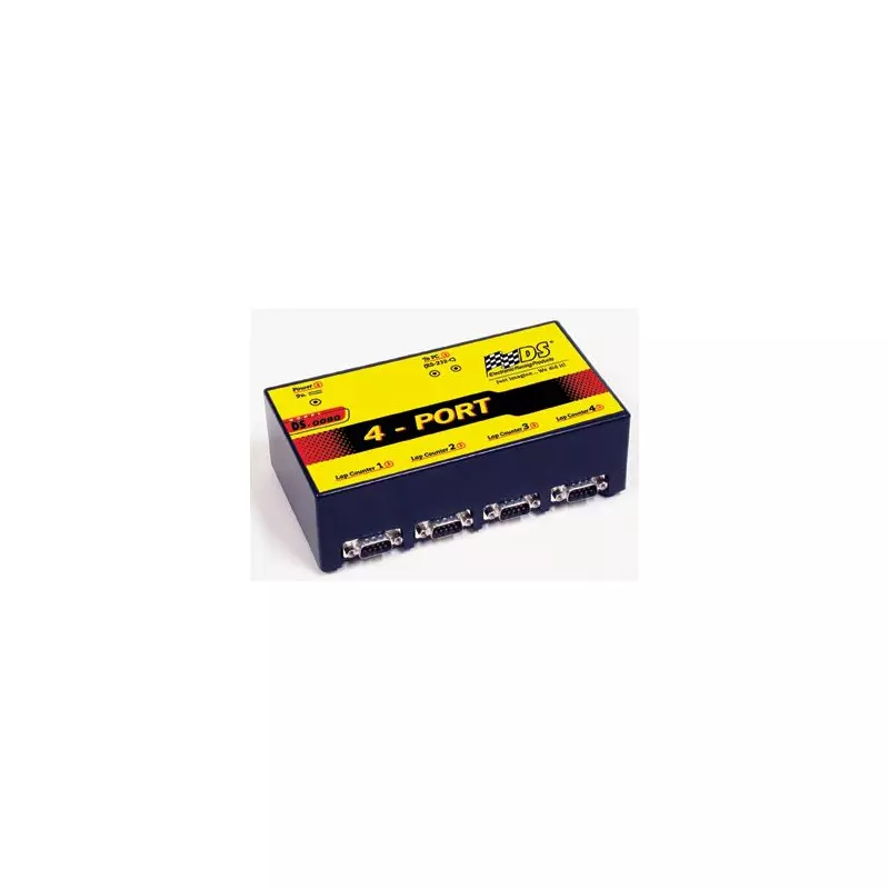 DS Racing Ds4Port Multi Lap Counter controller. Allow conneting up to 4 units of DS300, t
