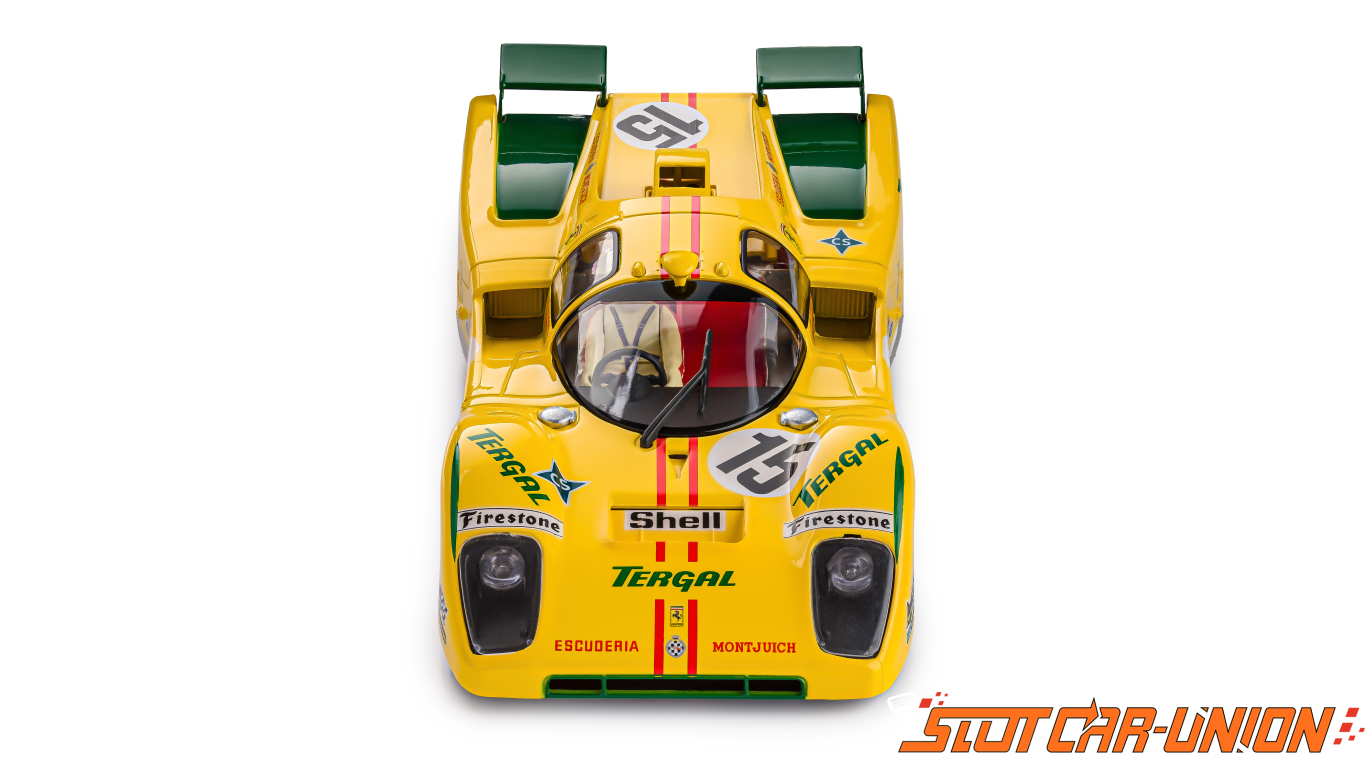 Slot.it CA51c Ferrari 512M n.15 24h Le Mans 1971 - Slot Car