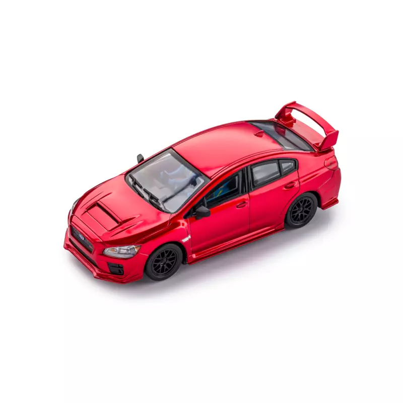 Policar CT02 red Subaru WRX STI red Slot Car Union