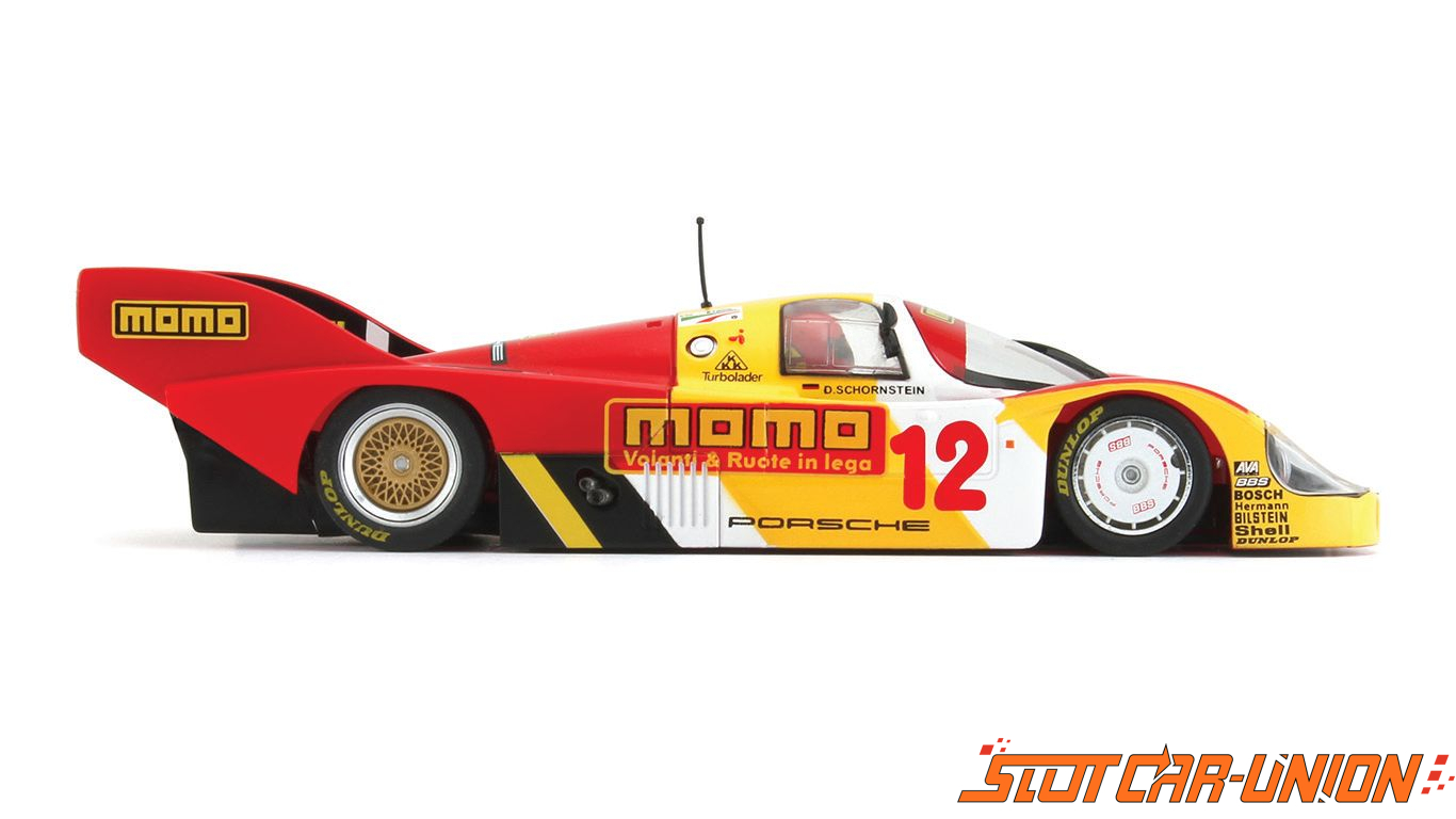 Slot It SICA09D Marlboro Porsche 956C Mugello 1st Place 1983 #8 1/32 Slot Car 