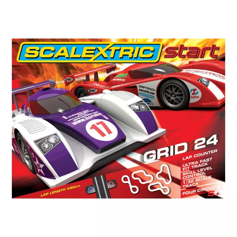 Scalextric Start Coffret Grid 24