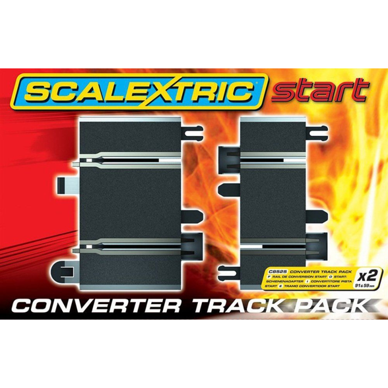                                     Scalextric Start Converter Track x2