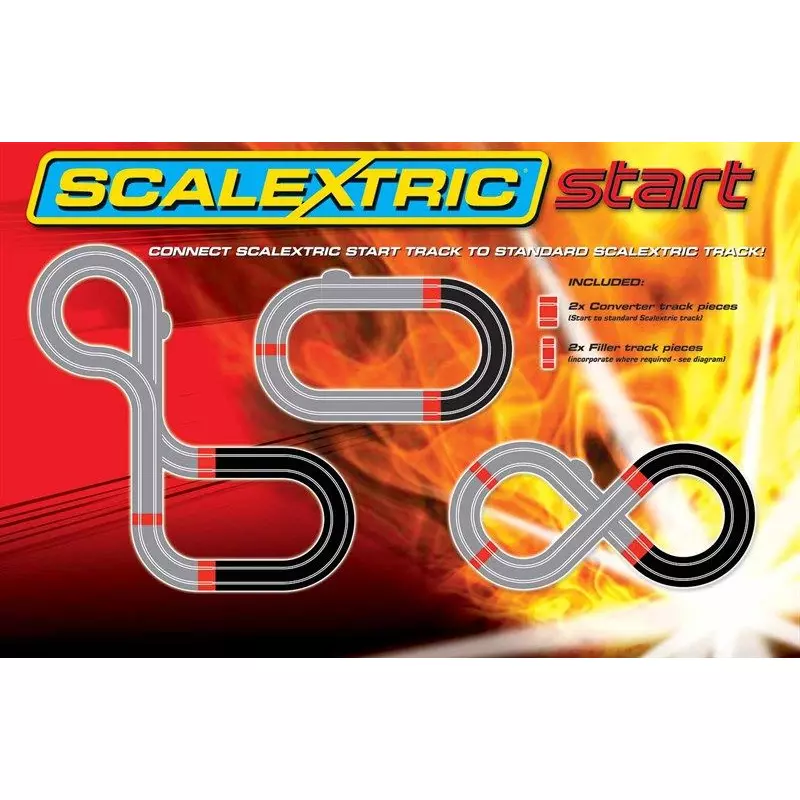 Scalextric Start Converter Track x2