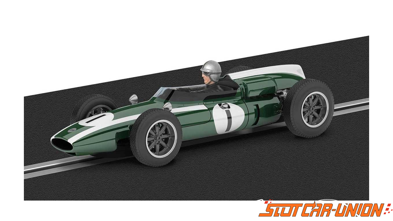 Scalextric Legends Jack Brabham Cooper Climax 1 of 3000 1/32 Slot Car C3658A 