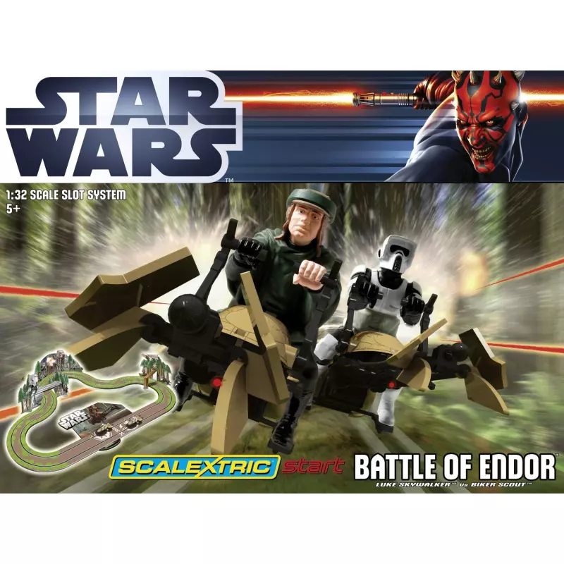 Scalextric Start Star Wars Battle of Endor Set