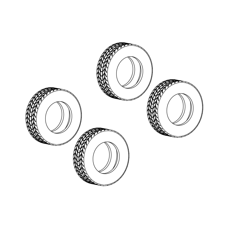 Scalextric Tyres Pack for...
