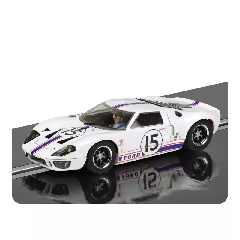Scalextric C2404 Ford GT40 1969 Le Mans #6. Scalextric C2404
