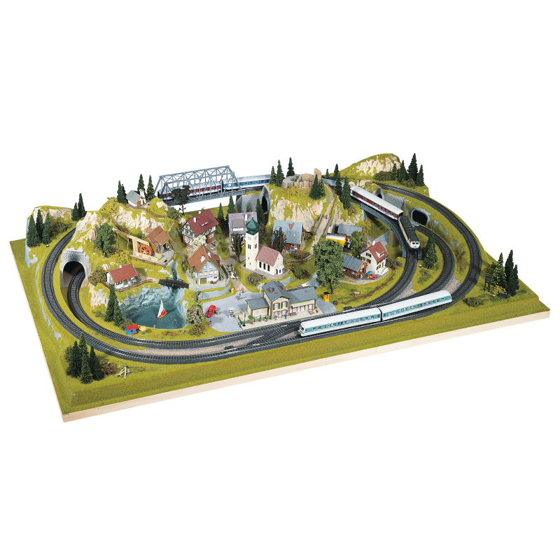 NOCH Schonmuhlen Preformed Layout HO TT Scale 160x100 cm Slot Car Union