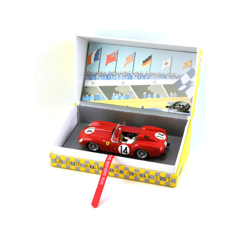 Amazon | バン 1/43 Ferrari フェラーリ250TRプロトタイプ NO14