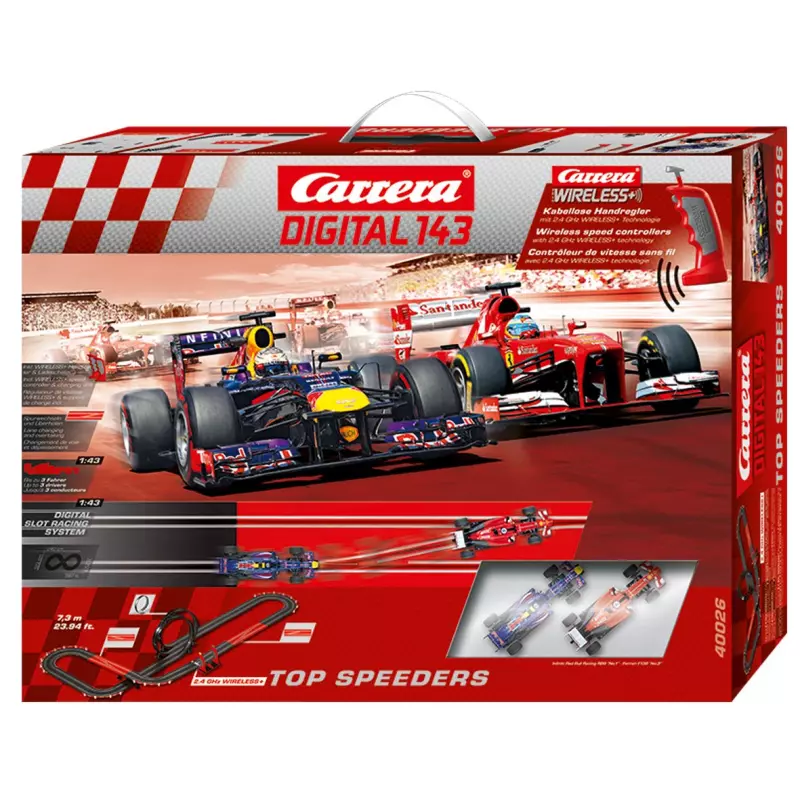 Carrera DIGITAL 143 40026 Top Speeders Set