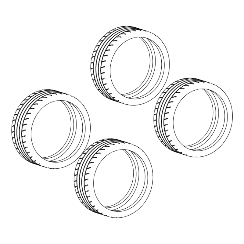 Scalextric Tyres Pack for...