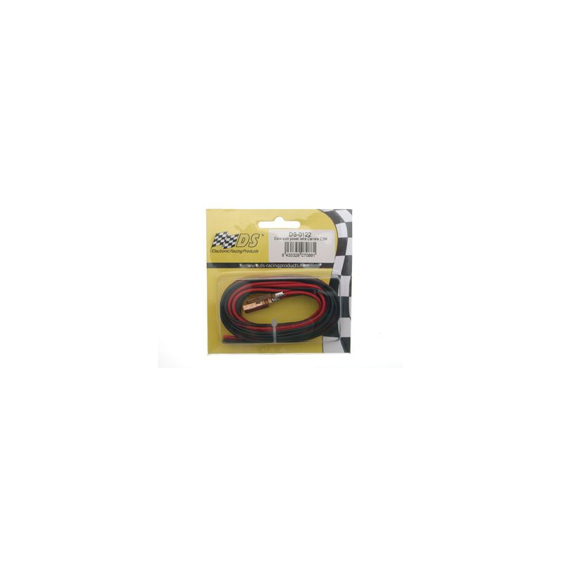 DS Racing Extension Power Wire for Carrera