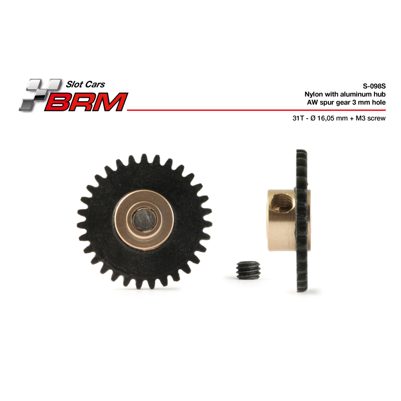 BRM Nylon AW gear 31 teeth...