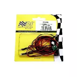 DS Racing Universal Lighting Kit with Permanent Front and Rear Lights