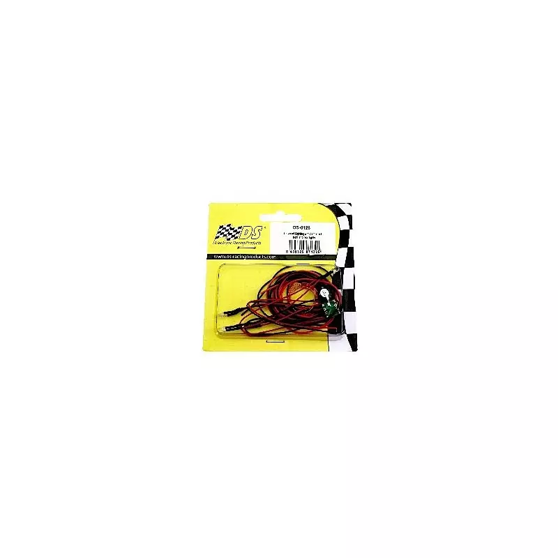 DS Racing Universal Lighting Kit with Permanent Front and Rear Lights