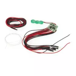 DS Racing Universal Lighting Kit with Permanent Front and Working Braking Rear Light