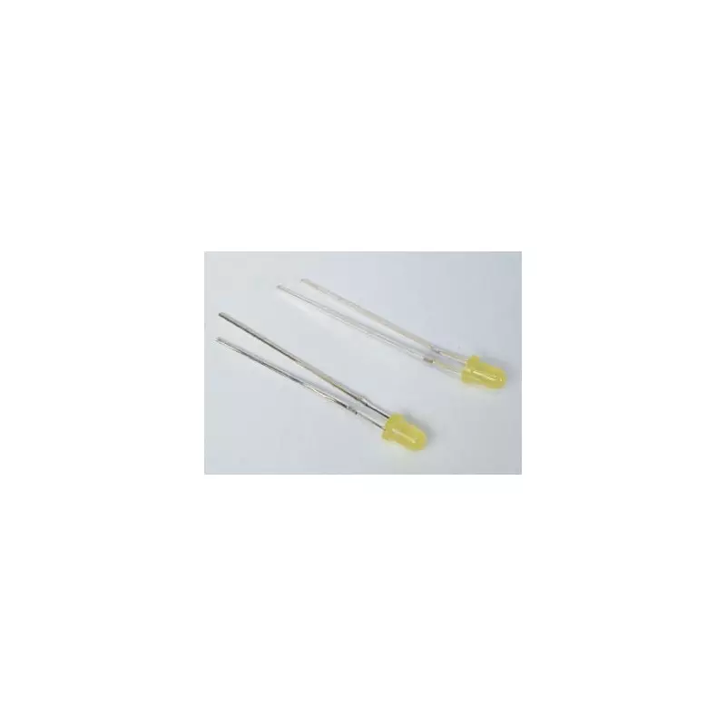  DS Racing Yellow Xenon LED 3mm