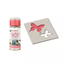 Humbrol AD7701 Glass Etch Red - 150ml Spray Paint