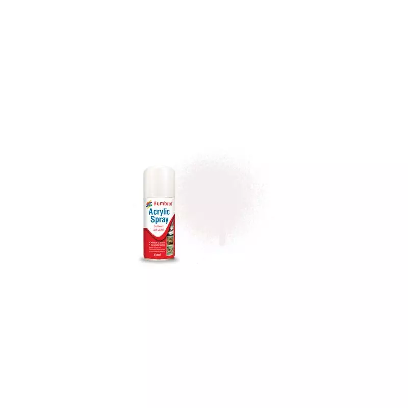  Humbrol AD6135 No. 135 Acrylic Varnish Satin - 150ml Spray Varnish