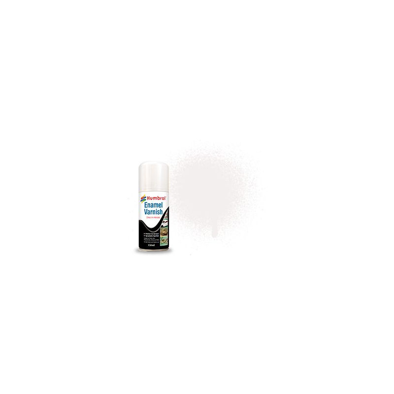                                     Humbrol AD6998 No. 49 Enamel Varnish Matt - 150ml Spray Varnish