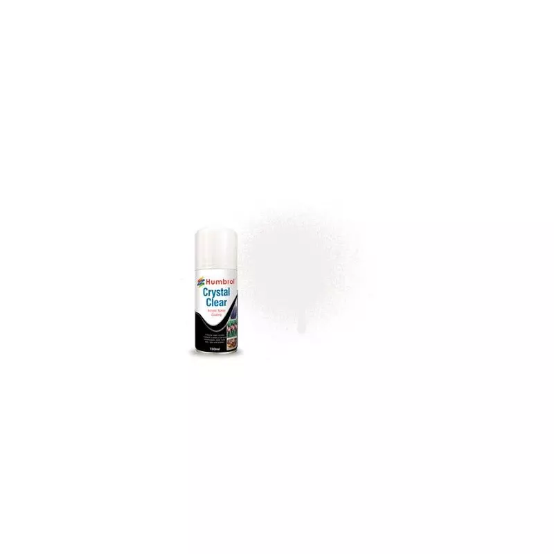  Humbrol AD7550 Crystal Clear - 150ml Spray Varnish