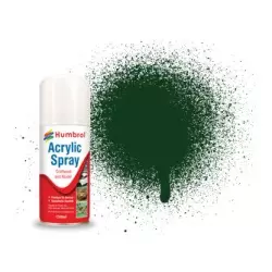 Humbrol AD6003 No. 3 Brunswick Green Gloss - 150ml Acrylic Spray Paint