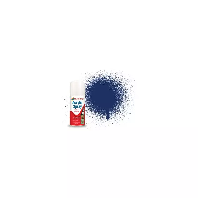  Humbrol AD6015 No. 15 Midnight Blue Gloss - 150ml Acrylic Spray Paint