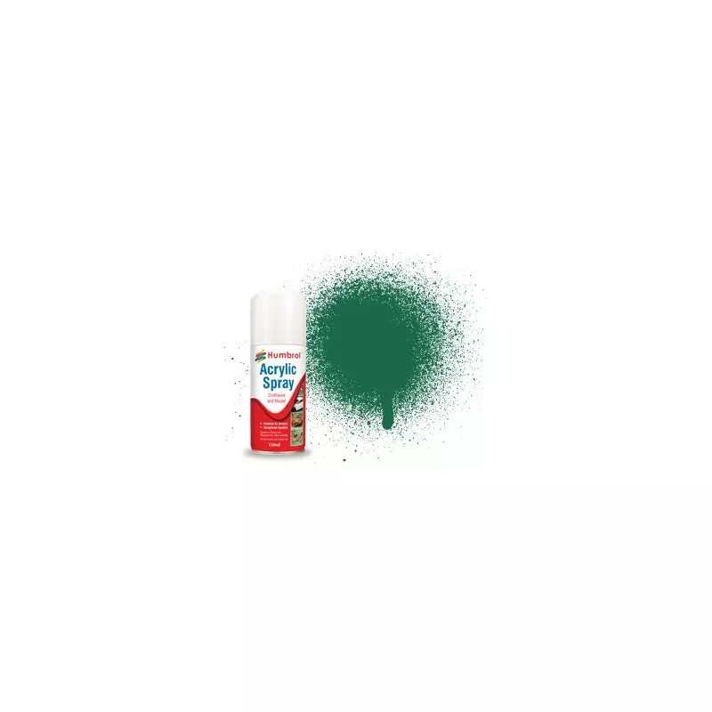  Humbrol AD6030 No. 30 Dark Green Matt - 150ml Acrylic Spray Paint