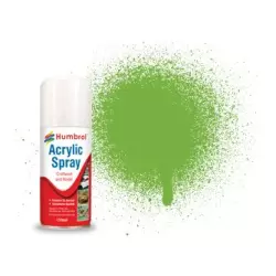 Humbrol AD6038 No. 38 Lime Gloss - 150ml Acrylic Spray Paint