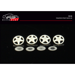 Revoslot Unpainted wheel inserts for Lister Storm GTM