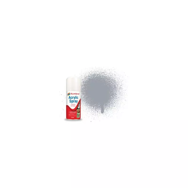 Humbrol AD6165 No. 165 Medium Sea Grey Satin - 150ml Acrylic Spray Paint