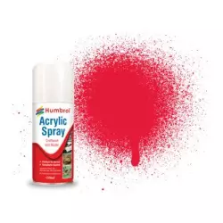 Humbrol AD6238 No. 238 Arrow Red Gloss - 150ml Acrylic Spray Paint