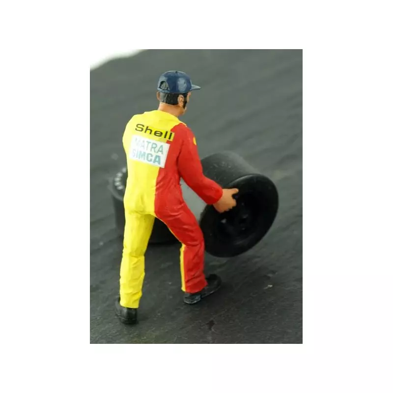 LE MANS miniatures Figure Francis, wheels carrier