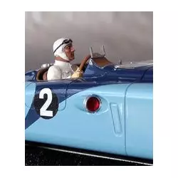 LE MANS miniatures Figure Driver of the 1930/50 sit in the car