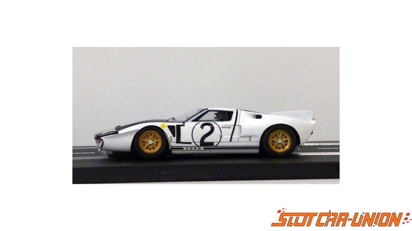 Le Mans Miniatures Ford GT40 Mk II #2-1965 Le Mans 1/32 Slot Car 132065/2M 