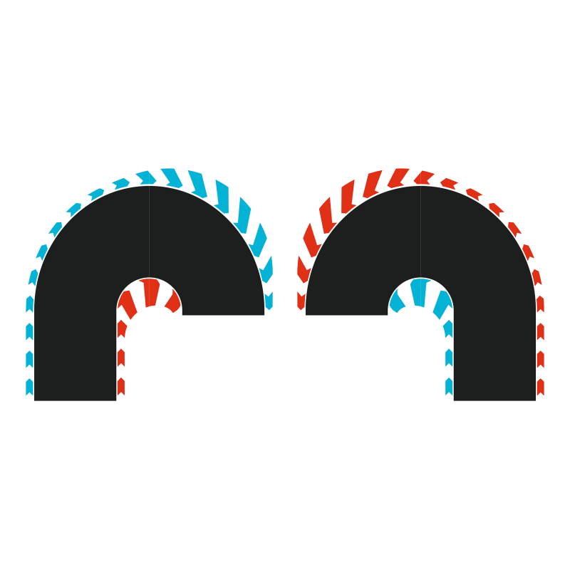 Carrera Hybrid Hairpin Curves