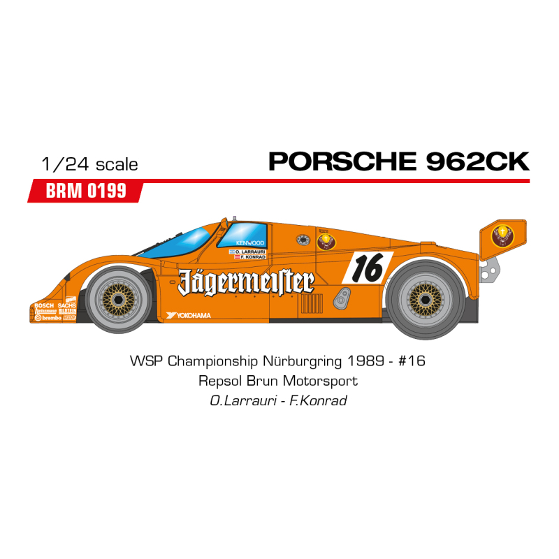 BRM Porsche 962CK - Team...