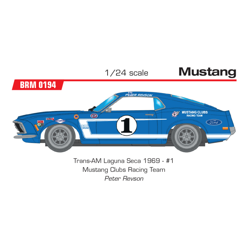 BRM Mustang Boss 302 1969 -...
