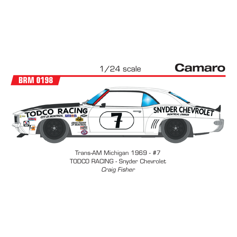 BRM Camaro Z28 1969 - Todco...