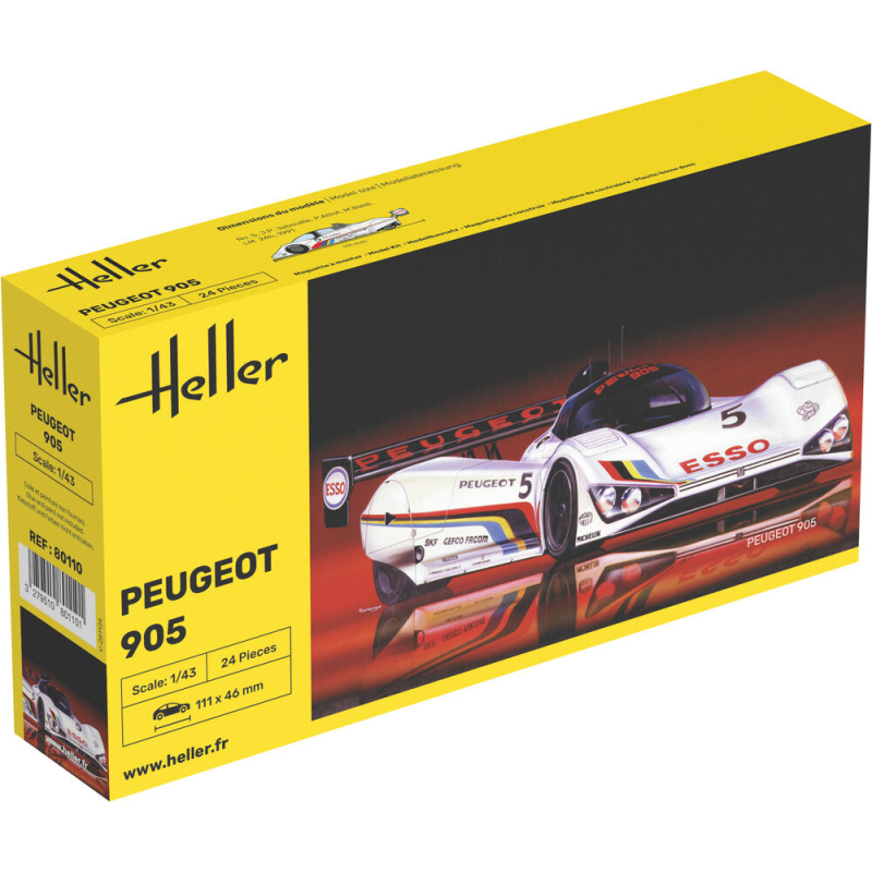 Heller Peugeot 905 in 1:43