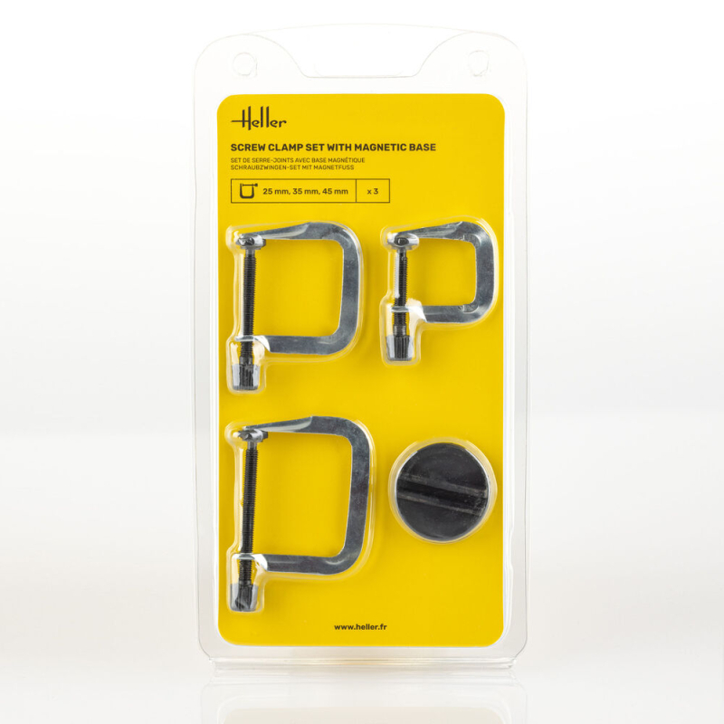 Heller Screw clamp set (3...